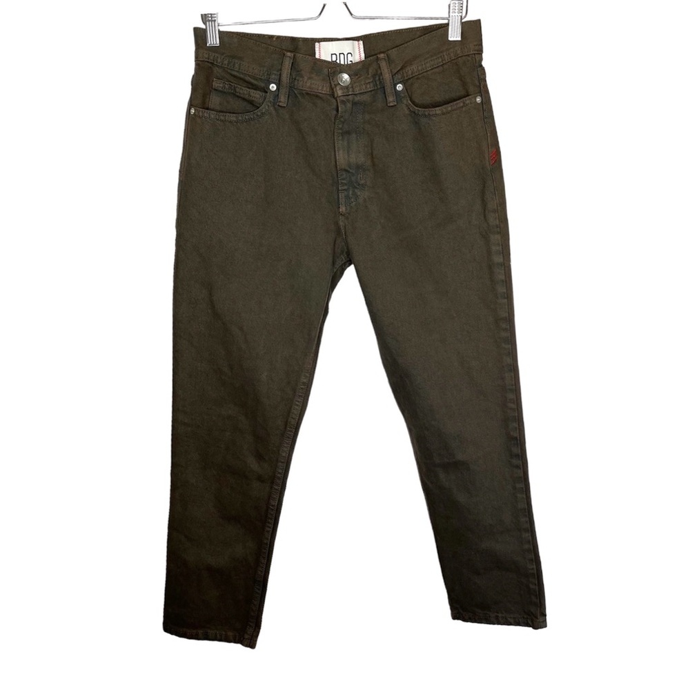 BDG urban outfitters Olive green dad slim tapered fit denim jeans size 29